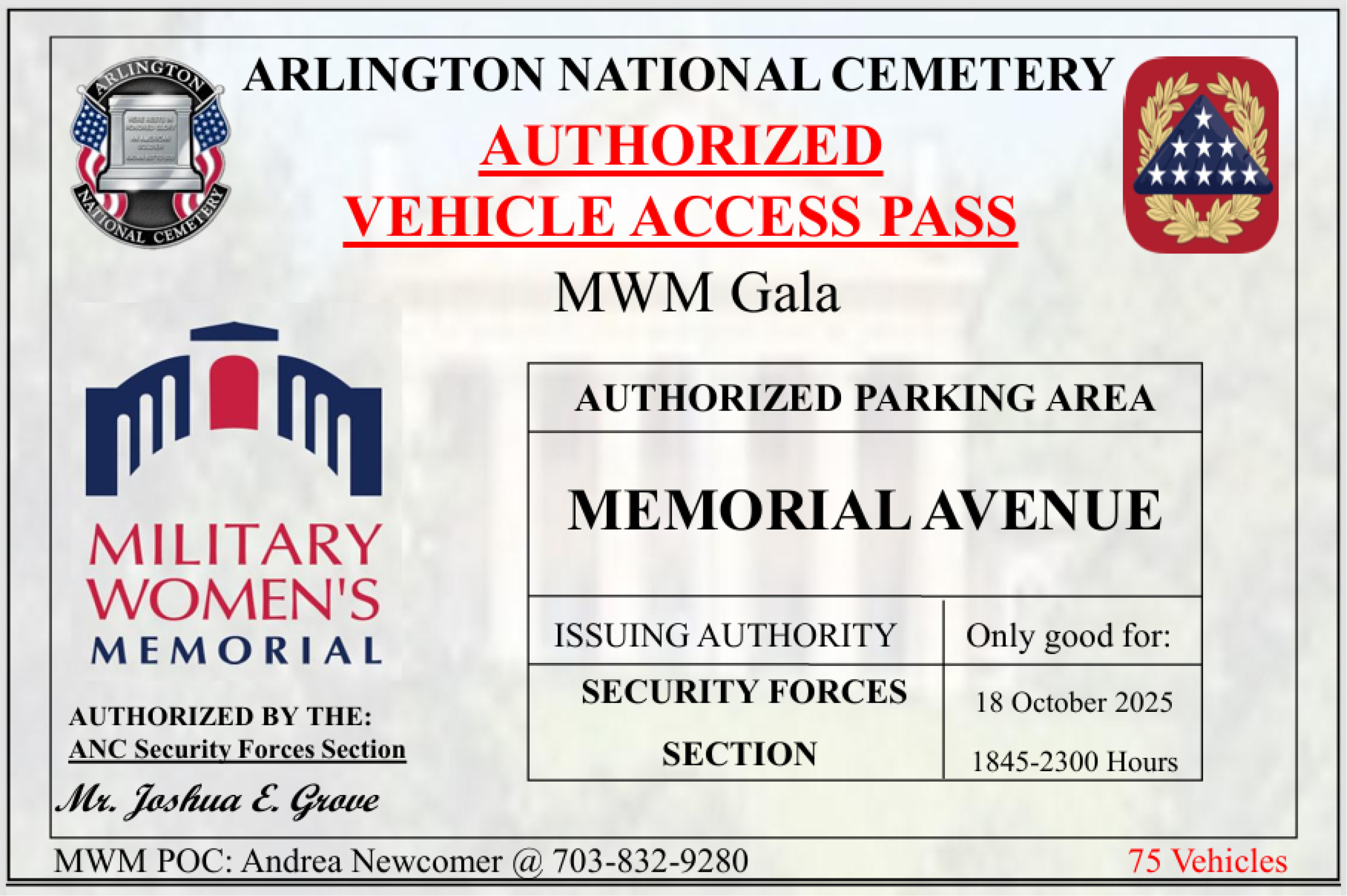 parking pass